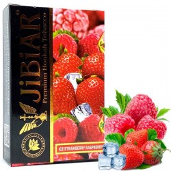 Тютюн Jibiar - Ice Strawberry Raspberry (Льод полуниці малина) 50 г