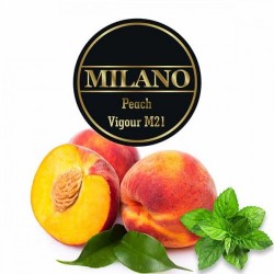 Тютюн Milano Peach Vigour M21 (Персик М'ята) - 50 грам